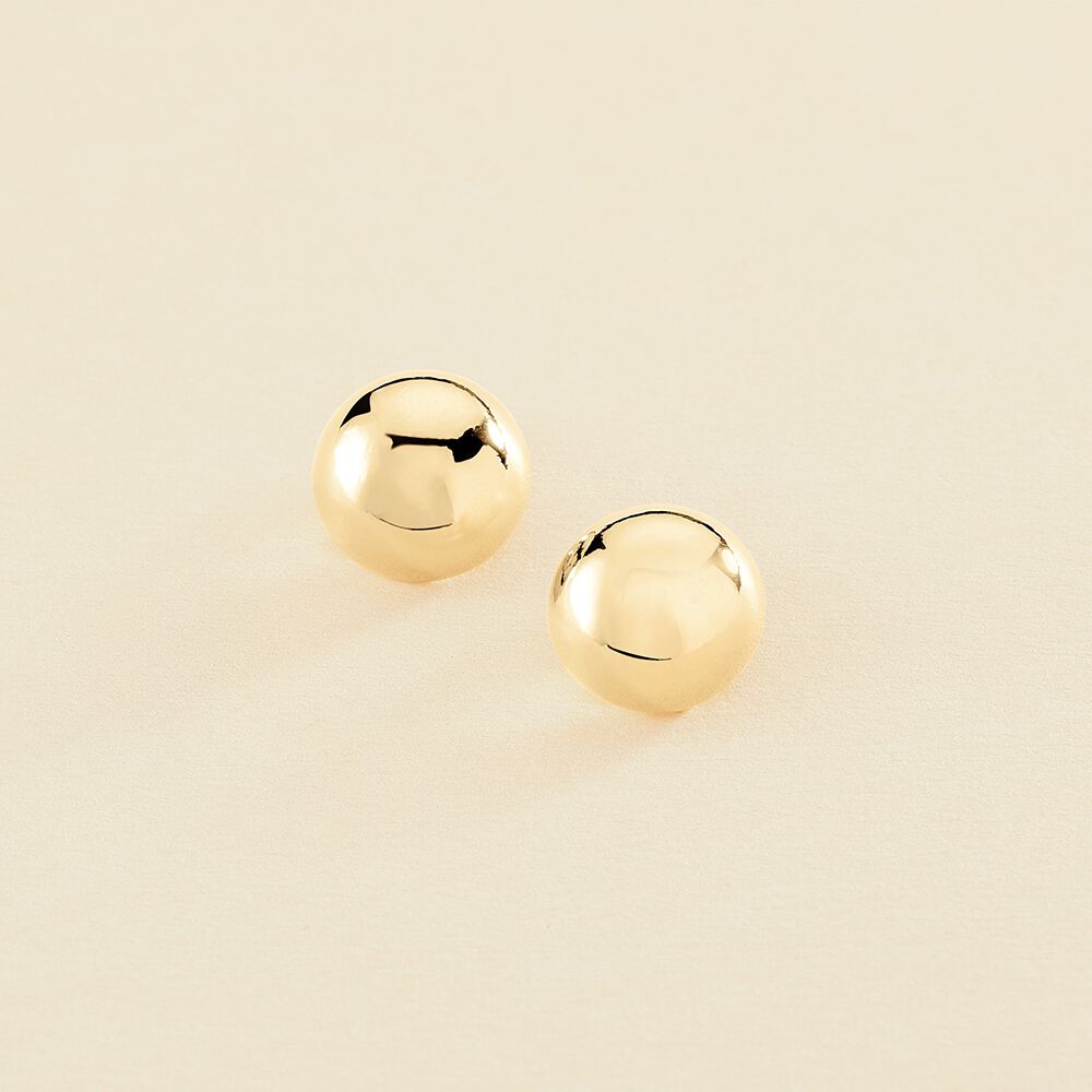 Clip earrings ODETTE - Golden - All jewellery  | Agatha