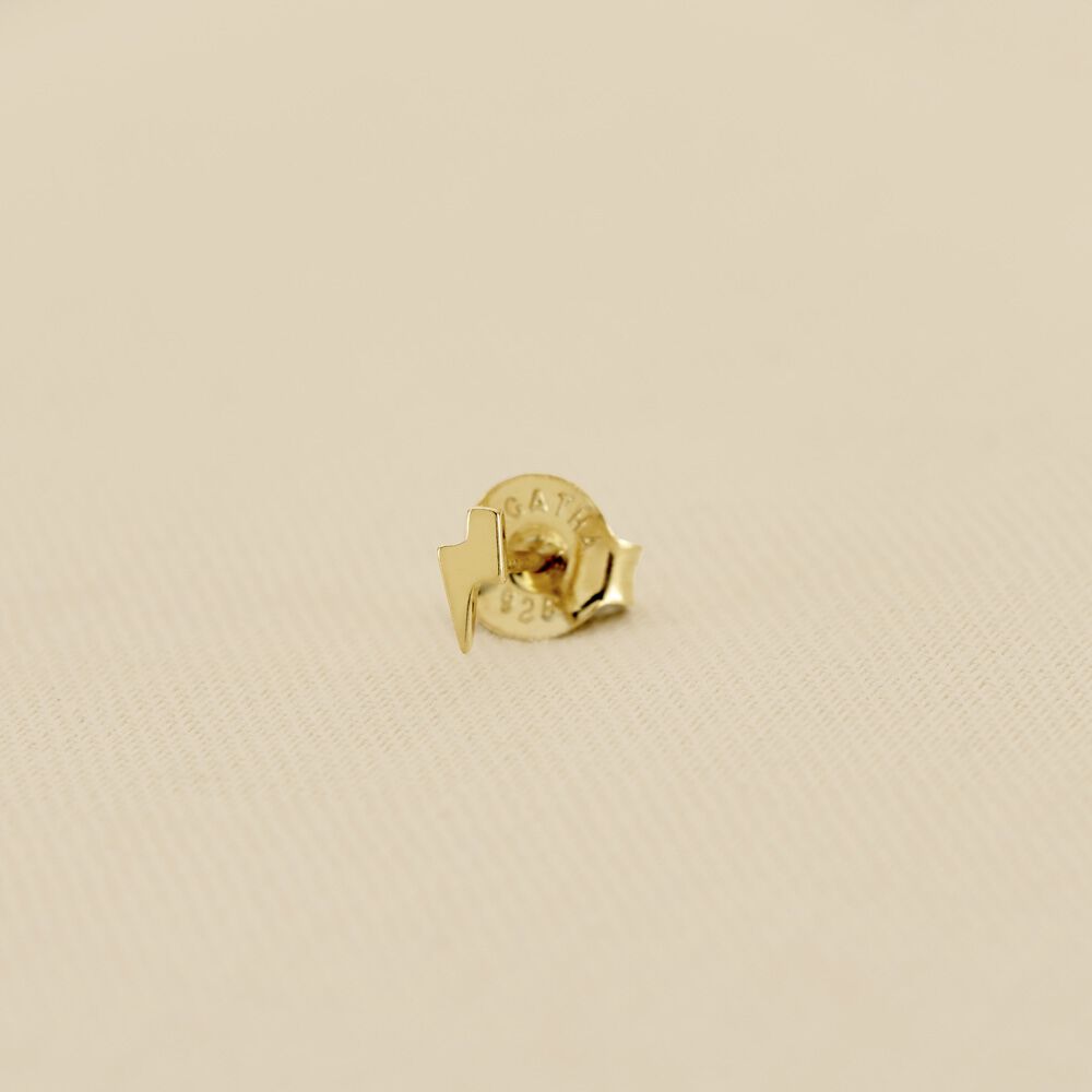 Piercing stud RAYITO - Golden - All jewellery  | Agatha